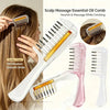 Scalp Applicator Liquid Comb Essential Oil Infusion Hair Comb Rolling Ball Scalp Massager  Essential  Applying Hair Styling Tool