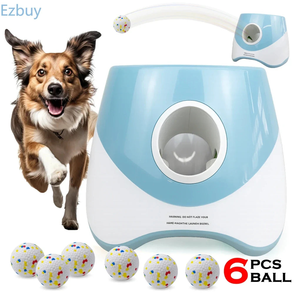 Dog Tennis Ball Launcher Dogs Chase Automatic Toys Automatic Fun Interactive Machine Fun Interactive Catapult Throw Rechargable