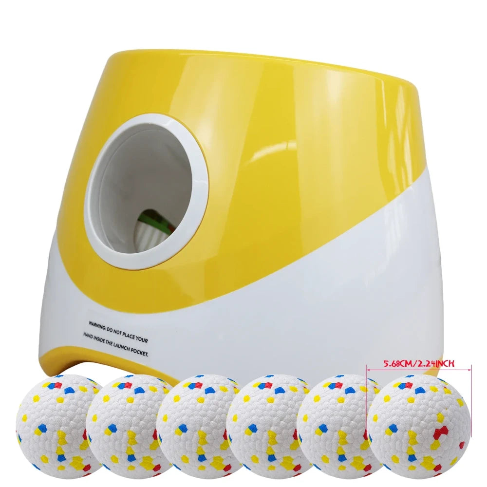 Dog Tennis Ball Launcher Dogs Chase Automatic Toys Automatic Fun Interactive Machine Fun Interactive Catapult Throw Rechargable