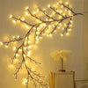 Willow Vine Light USB Powered Tree Branch Bendable Branches 8 Modes Fairy Light for Home Bedroom Wall Outdoor Parties Holiday