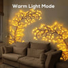Willow Vine Light USB Powered Tree Branch Bendable Branches 8 Modes Fairy Light for Home Bedroom Wall Outdoor Parties Holiday