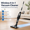 Cordless Handheld Vacuum Cleaner 5Kpa Strong Suction 4-in-1 Stick Vacuum and Mop Lightweight Household Cleaner for Dust Pet Hair