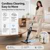 Cordless Handheld Vacuum Cleaner 5Kpa Strong Suction 4-in-1 Stick Vacuum and Mop Lightweight Household Cleaner for Dust Pet Hair