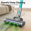 400W/≥28Kpa Cordless Vacuum Cleaner,Stick Vacuum with Touch Screen, Max 60 Mins Runtime,Wireless Vacuum Cleaners for Home,Anti-