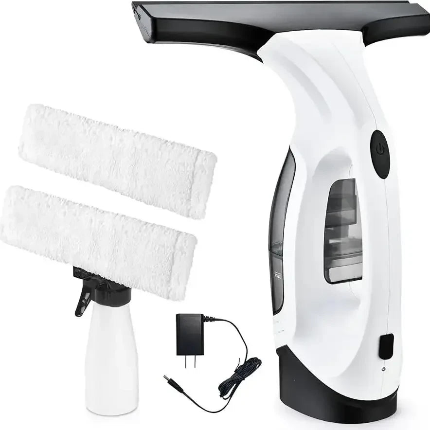 Handheld 3-in-1 Window Vacuum Cleaner Squeegee Cordless Electric with Measuring Cup And Charging Cable for Efficient Cleaning