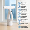 Handheld 3-in-1 Window Vacuum Cleaner Squeegee Cordless Electric with Measuring Cup And Charging Cable for Efficient Cleaning