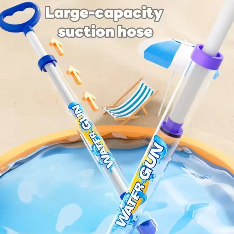 2026 NEW Water Gun Pull Out Water Soaker Blaster for Pool Beach Backyard Party Water Fighting Summer Outdoor Water Toy